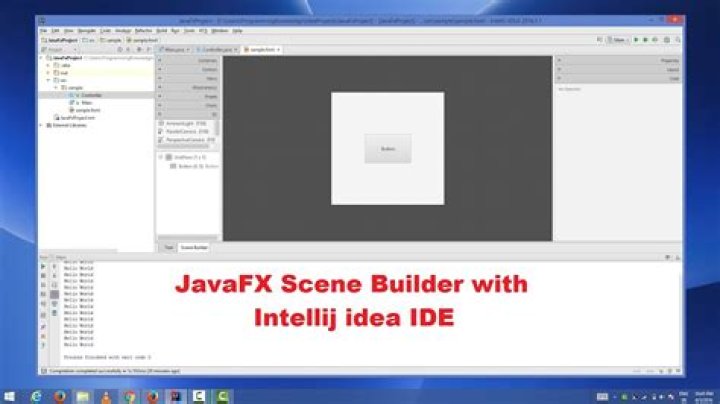 Does IntelliJ have Scene Builder?