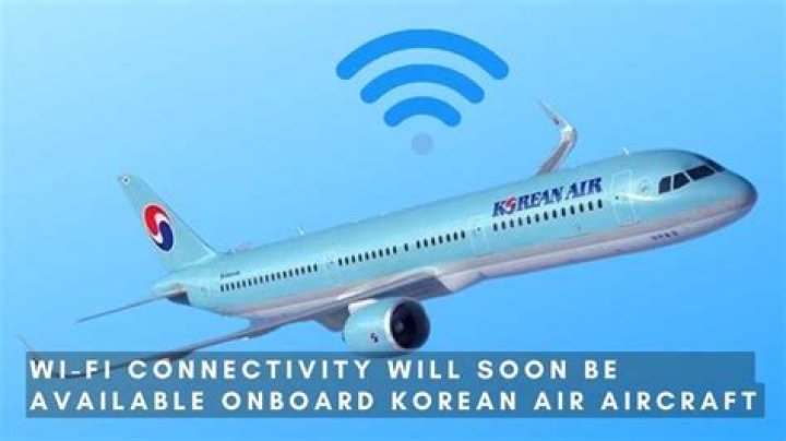 Does Korean Air have WiFi 2019?