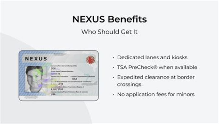 Does NEXUS include SENTRI?
