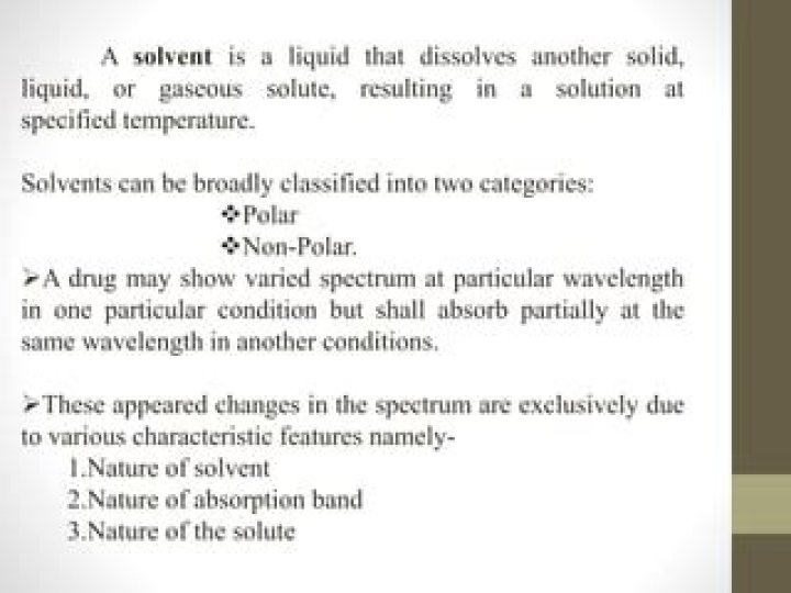 Does solvent affect chemical shift?