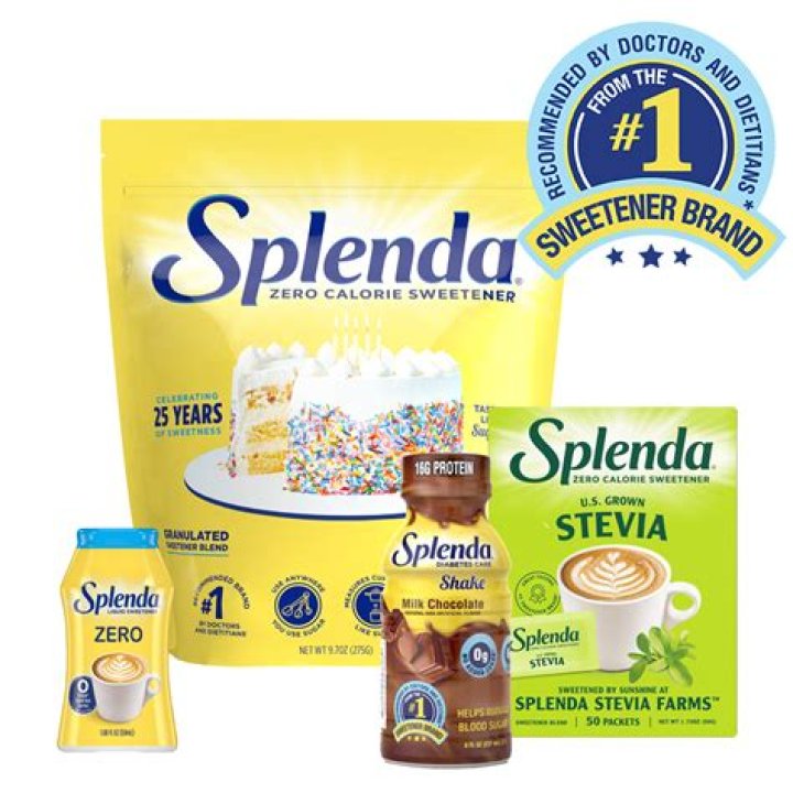 Does the sweetener Splenda contain aspartame?
