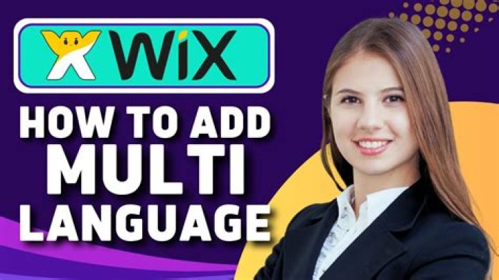 Does Wix allow for multi language?