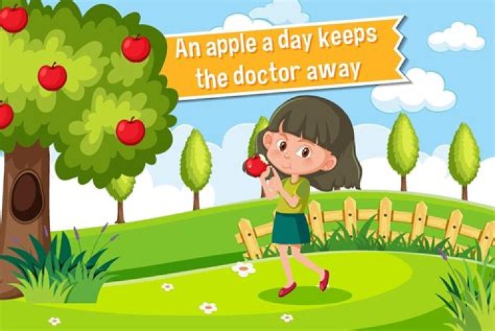 How an apple a day keeps the doctor away?