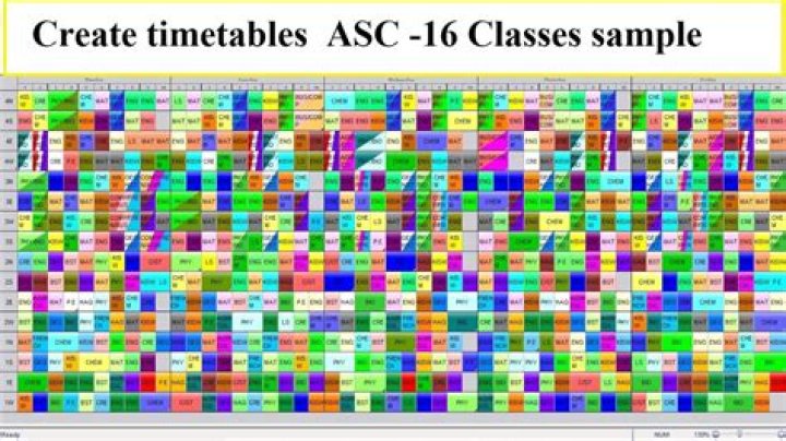 How can I download aSc timetable?