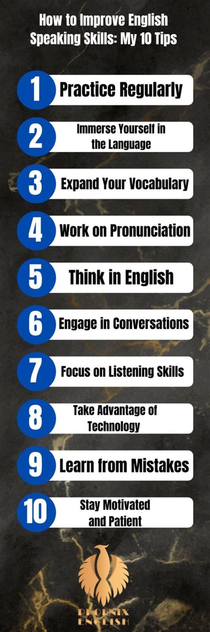 How can I improve my English by myself?