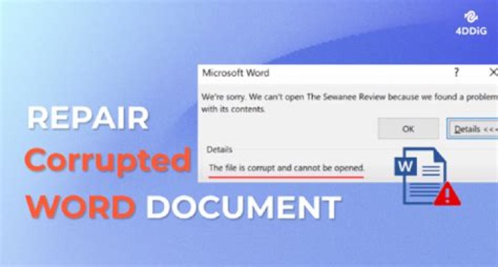 How can I repair a Word document online for free?