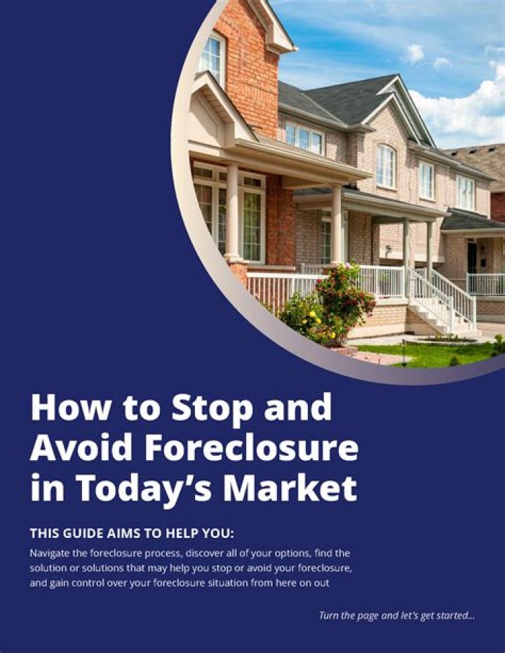 How can I stop foreclosure in NC?