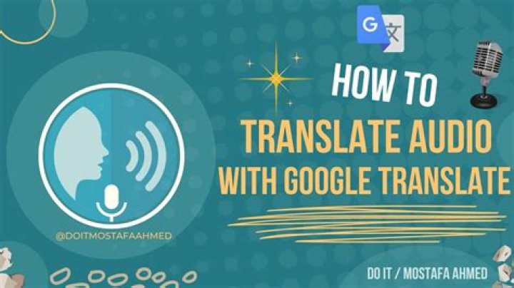 How can I translate my speaking voice?