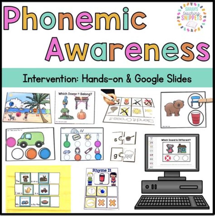 How can kindergarten improve phonemic awareness?