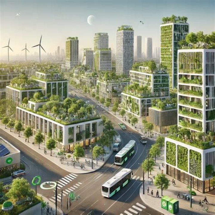 How can we achieve sustainable development of a city?