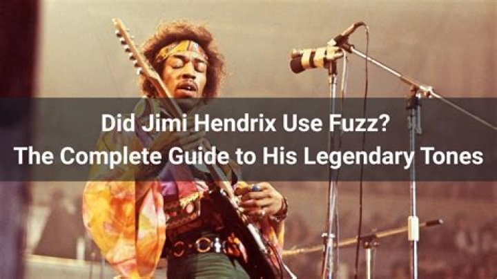 How did Hendrix set his fuzz face?