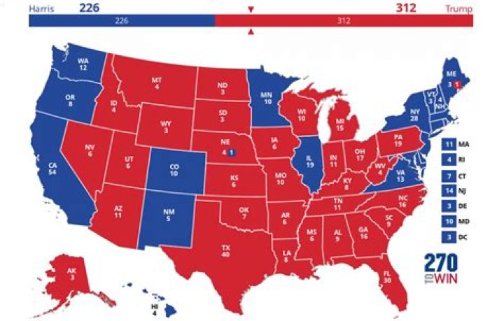 How did Oregon vote in 2012?