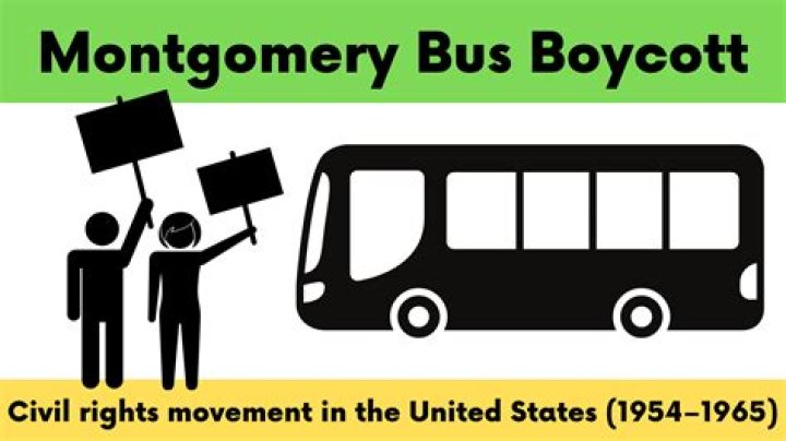 How did the bus boycott affect the economy?