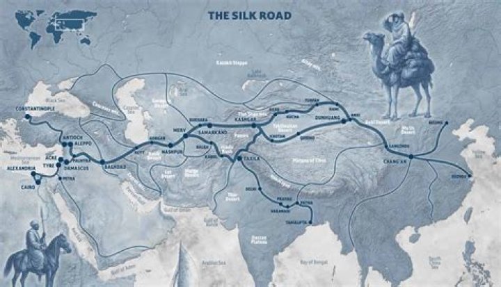 How did the Silk Road increase trade?