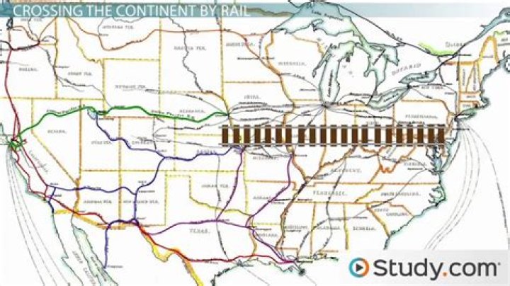 How did transcontinental railroad affect the economy?