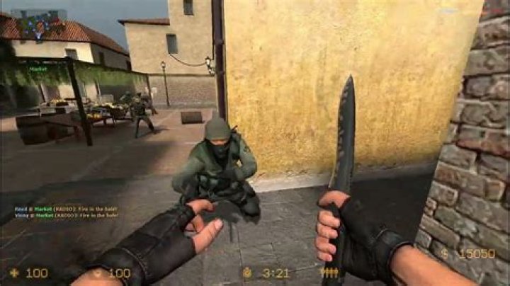 How do Bots only use knives?
