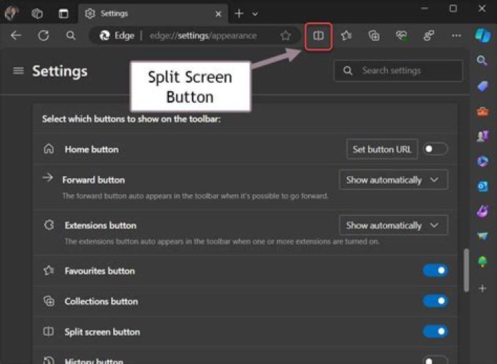How do I activate split view?