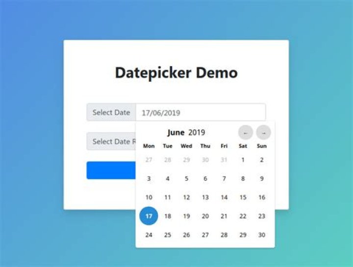 How do I add a date picker to bootstrap?