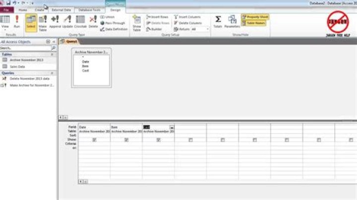 How do I append a query in Access 2007?