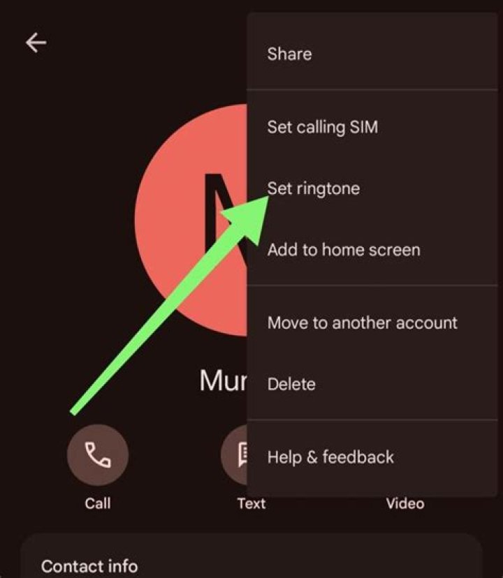 How do I change the ringtone on my Alcatel One Touch?