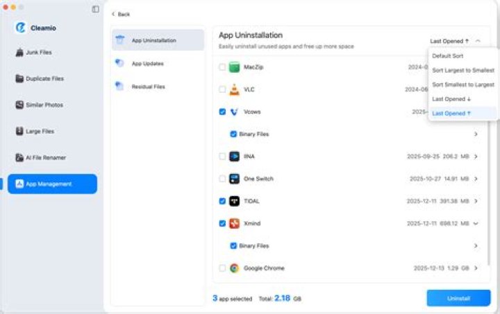 How do I completely remove an app from my Mac?