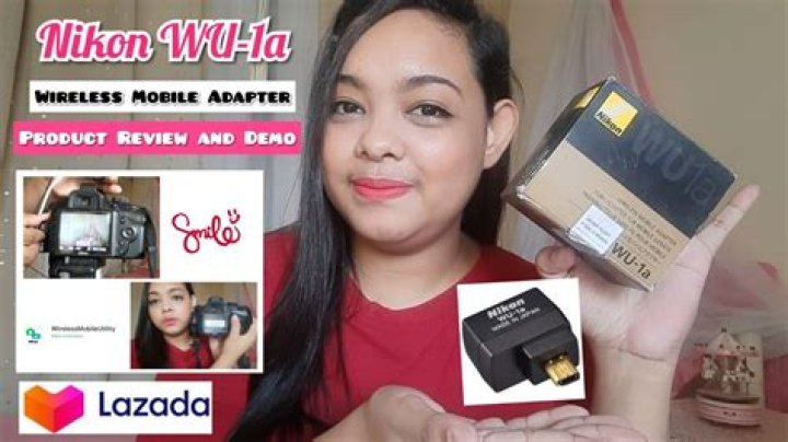 How do I connect my Nikon WU 1a to my iPhone?