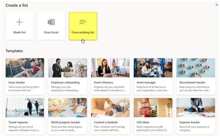 How do I copy a list from one SharePoint site to another?