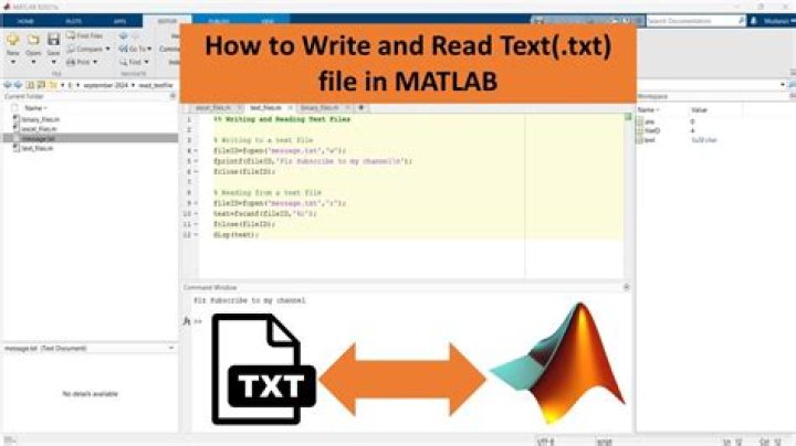 How do I create a new text file in MATLAB?