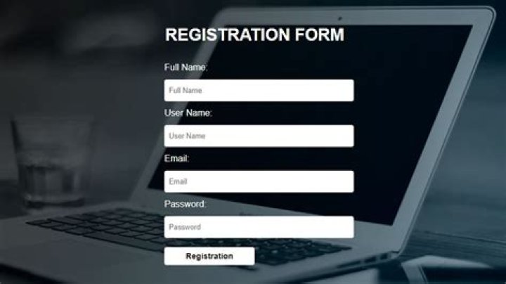 How do I create a registration form in SharePoint?