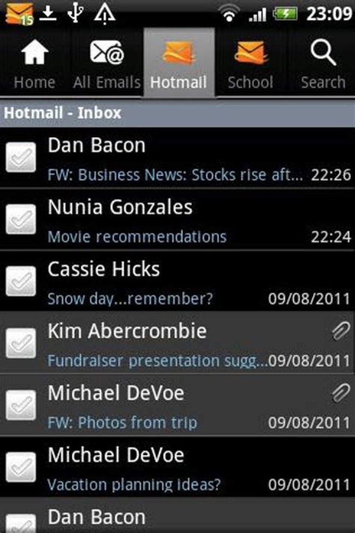 How do I download Hotmail app on Android?