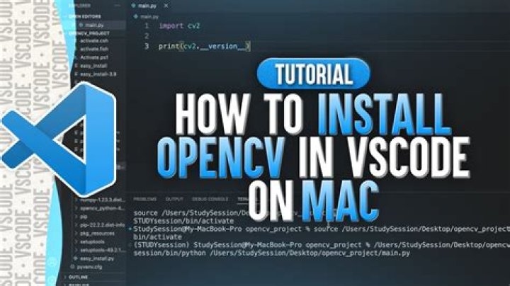 How do I download OpenCV on Mac?
