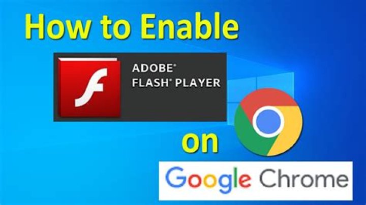 How do I enable Adobe Flash Player on Android Chrome?