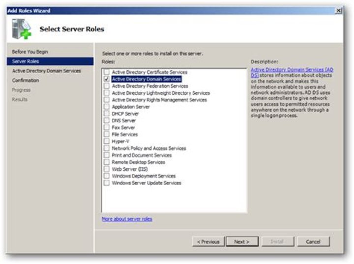 How do I find Active Directory in Windows Server 2008?