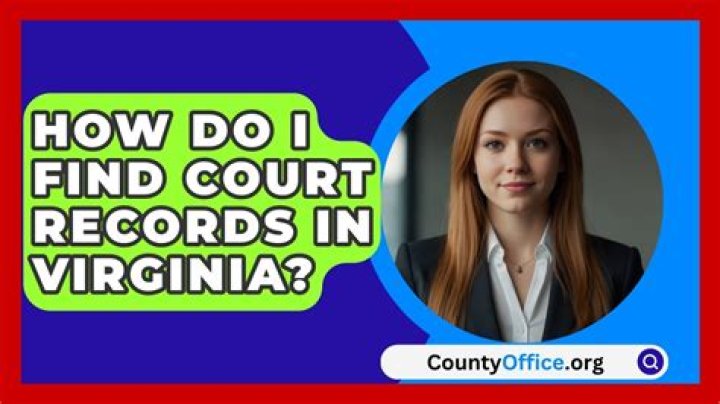 How do I find court records?