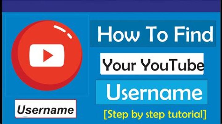 How do I find out my YouTube username?