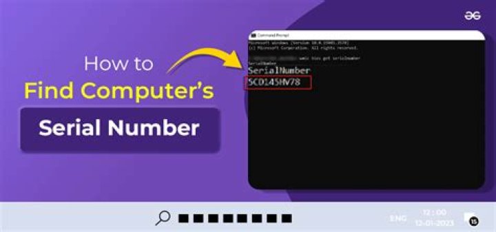 How do I find the serial number for a PDF?
