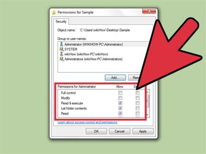 How do I fix administrator permissions in Windows 7?