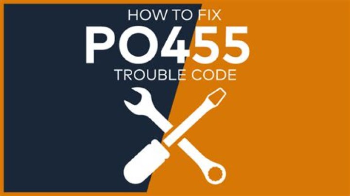 How do I fix code po455?