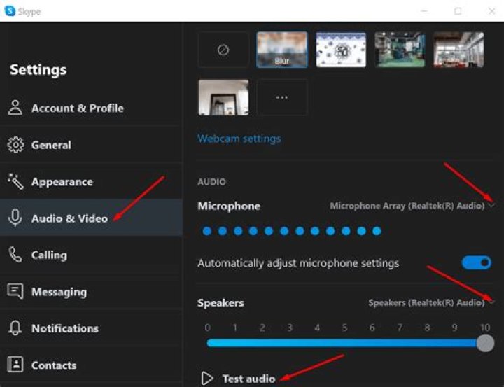 How do I fix Skype audio problem?