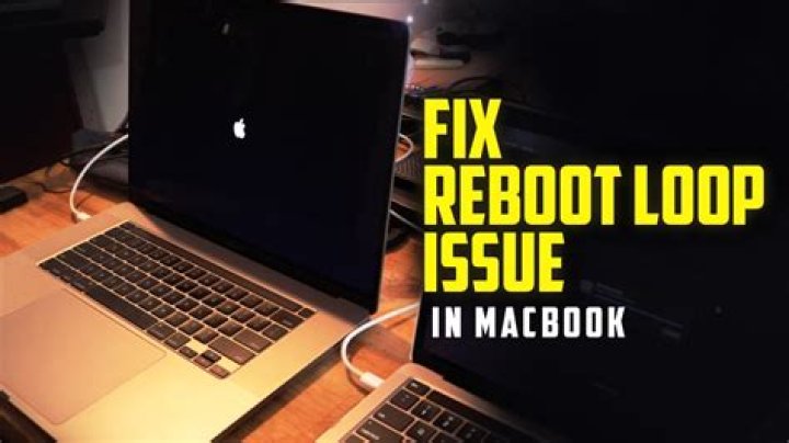 How do I fix the boot loop on my macbook air?