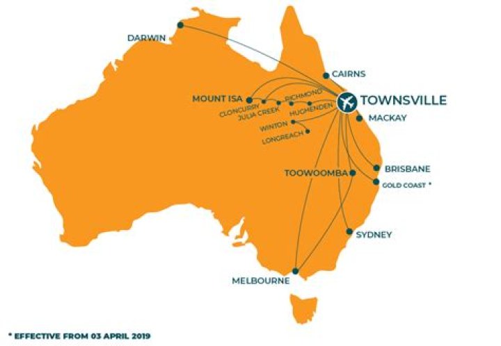 How do I get from Townsville airport to city?