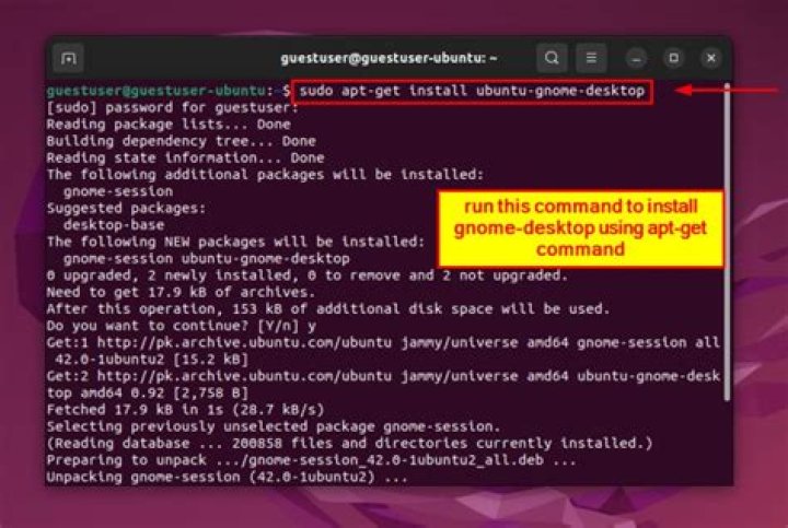 How do I get Gnome desktop on Ubuntu?