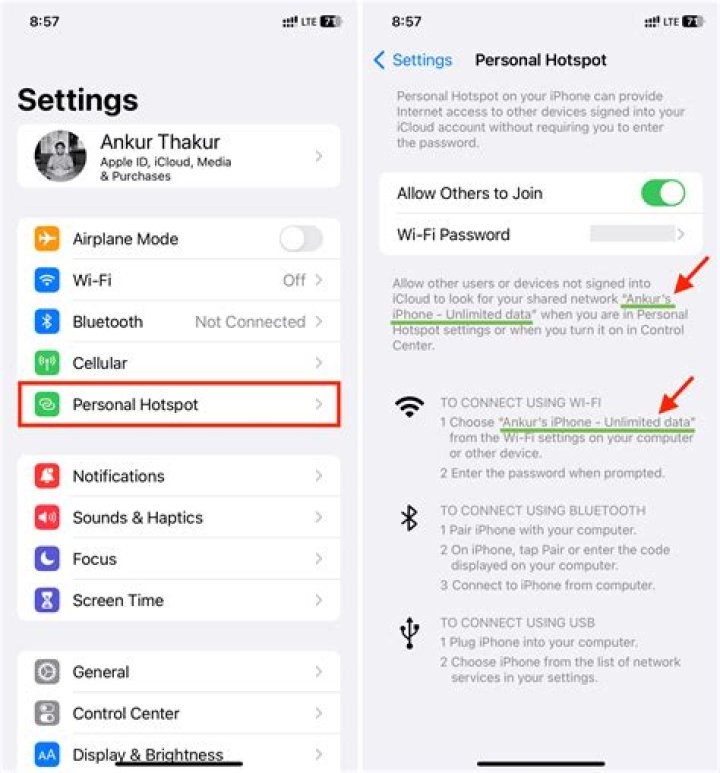 How do I get hotspot on My Verizon app?