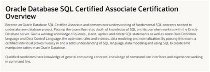 How do I get Oracle SQL certification?