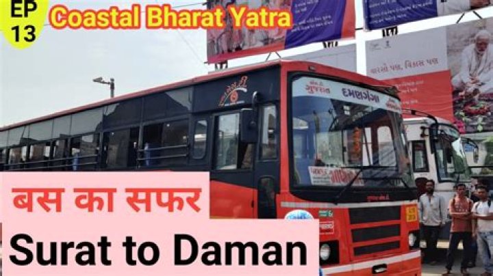 How do I get to Daman by bus?