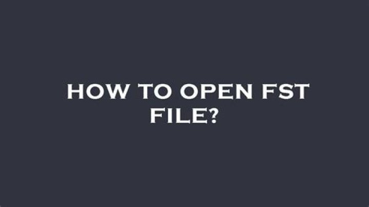 How do I install Open FST?