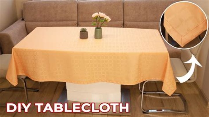 How do I keep my tablecloth from sliding?