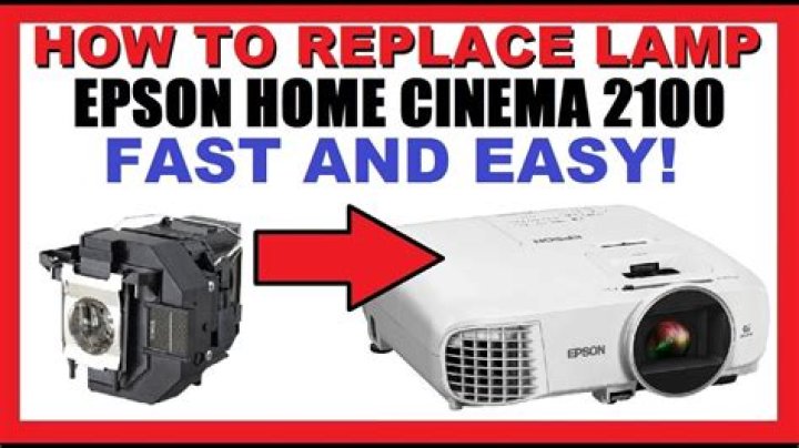 How do I know if my projector lamp is dying?