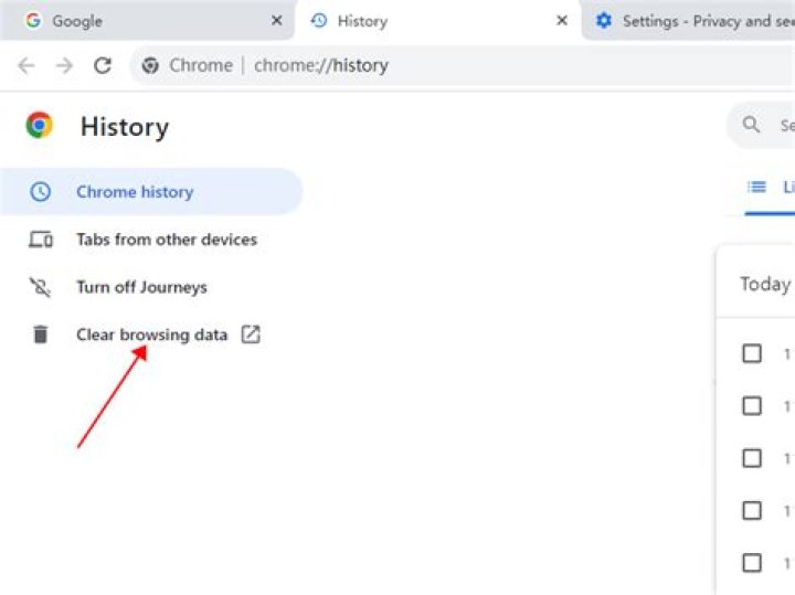 How do I look at my history on Google Chrome?
