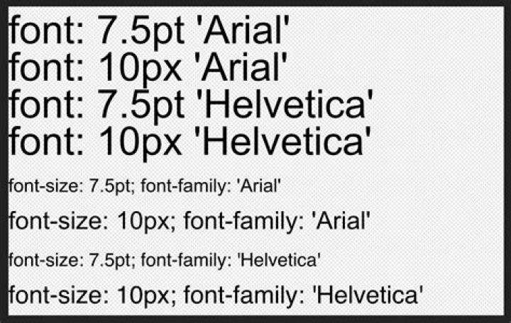How do I make Arial font in HTML?